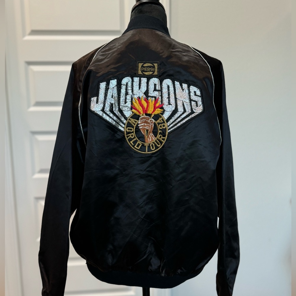 Vintage 1984 Jacksons World Tour UPSTREAM jacket Michael Jackson